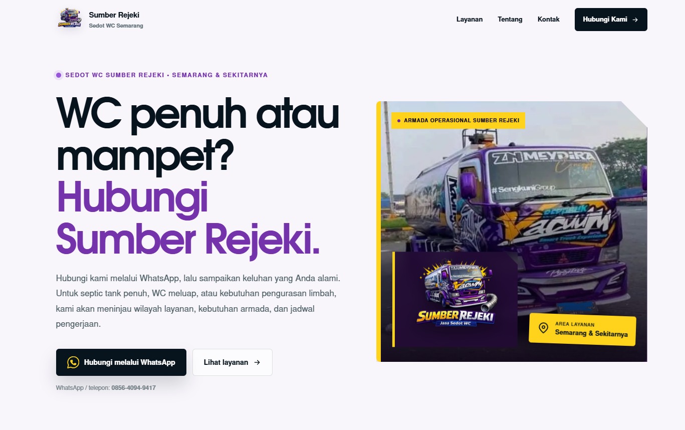 Website Sedot WC